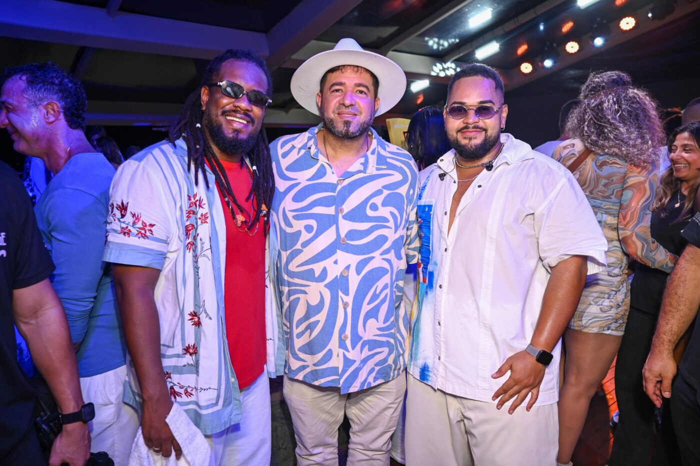 Arthur Ramos, Gileno Gomes e Dan Vasco