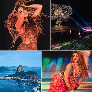 Shakira fará show gratuito na Praia de Copacabana em maio