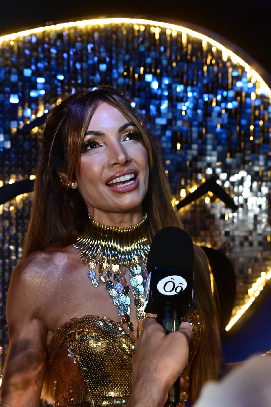 Patricia Poeta na redação do Alô Alô Bahia