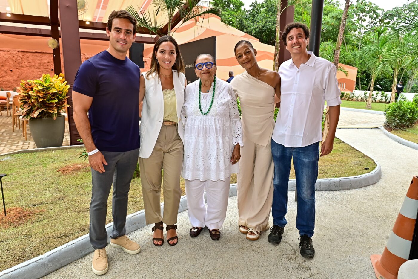 Lauro Fonseca, Viviane Fonseca, Lícia Fábio, Samile Costa e Ivan Fidalgo