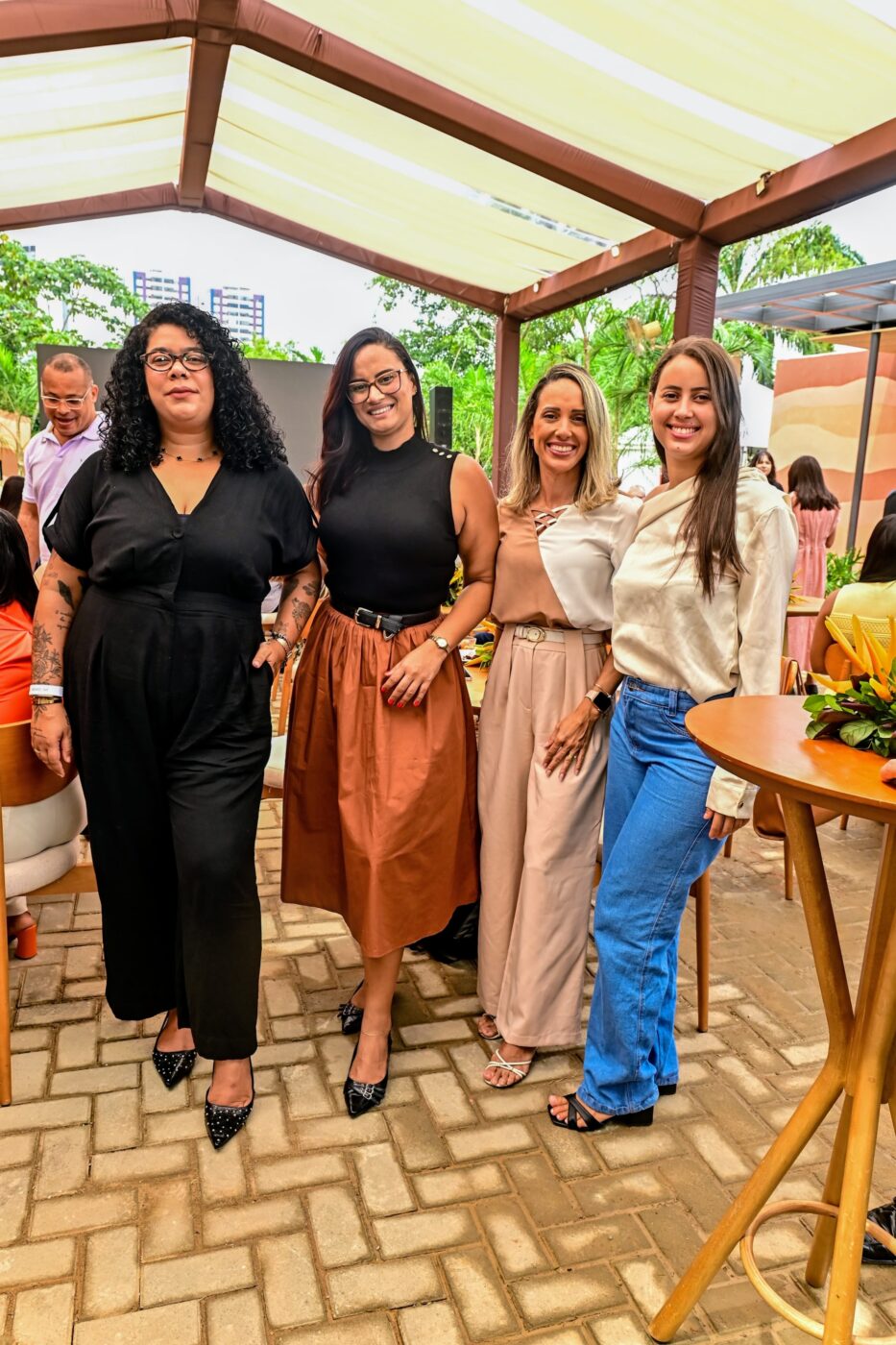 Gésica Silva, Milena Gazar, Viviane Improta e Beatriz Paiva