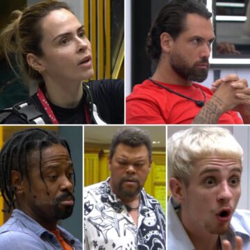 Ana Paula, Brigido e Leandro formam o terceiro Paredão do BBB 26; Jonas escapa e madrugada tem bate-boca