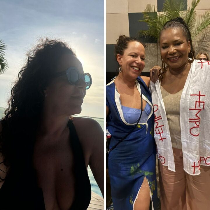 Bebel Gilberto abre álbum de fotos em Salvador e mostra encontro com amigos: ‘Ainda embalada’