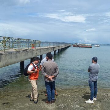 Píer é interditado na Ilha de Maré por risco de desabamento