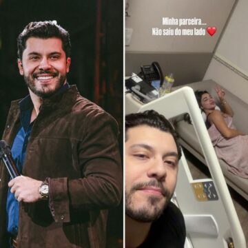 Internado, Murilo Huff atualiza estado de saúde e exalta parceria da noiva: “Não saiu do meu lado”