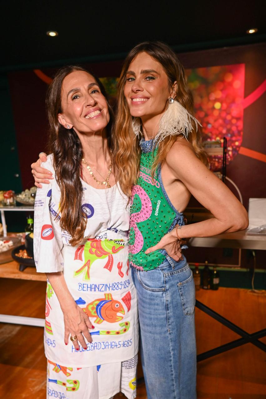 Flora Gil e Carolina Dieckmann