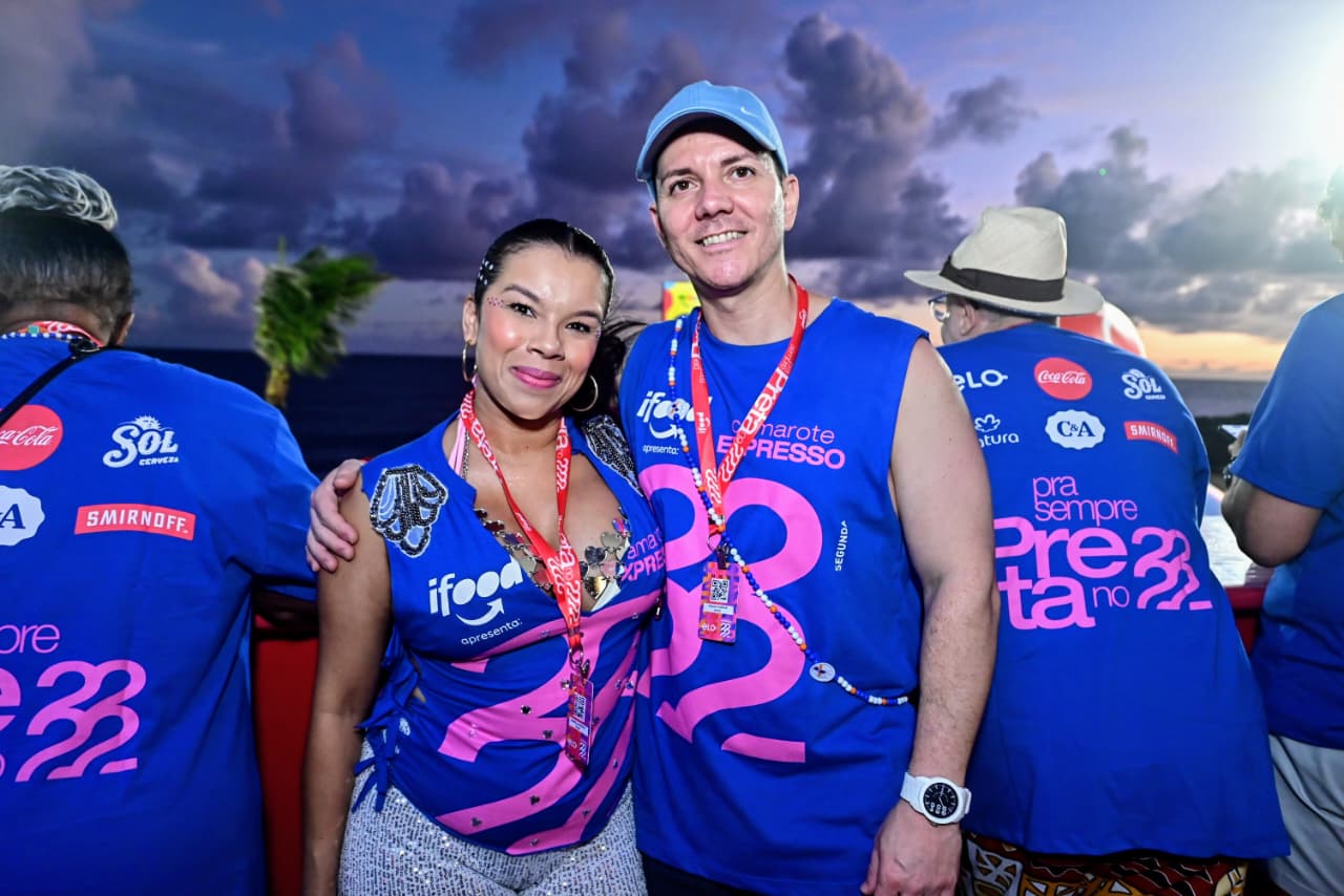 Gabriela Brites e Thiago Garcia