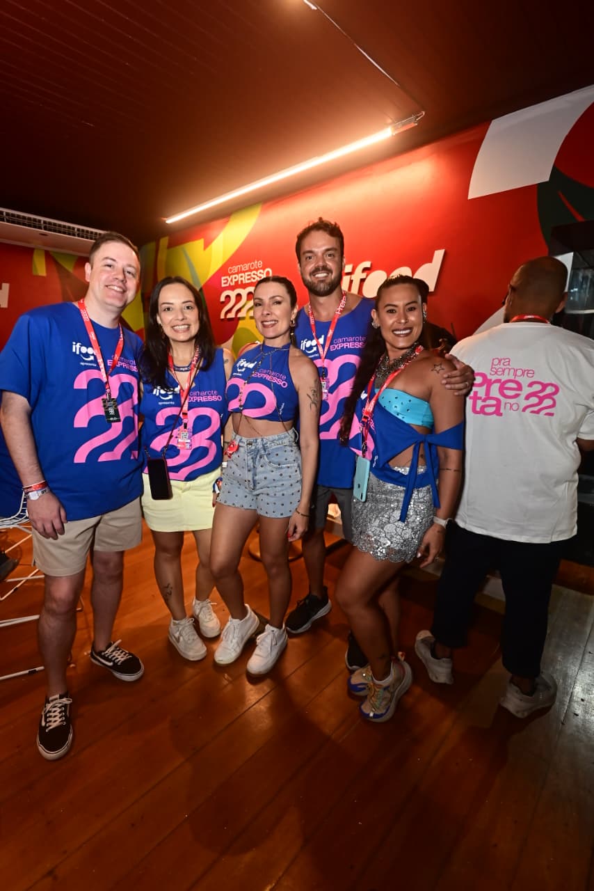 Guilherme Cali, Giuliana Tosi, Ana Jamile Tavares,  André Allievi  e Jéssica Lieko