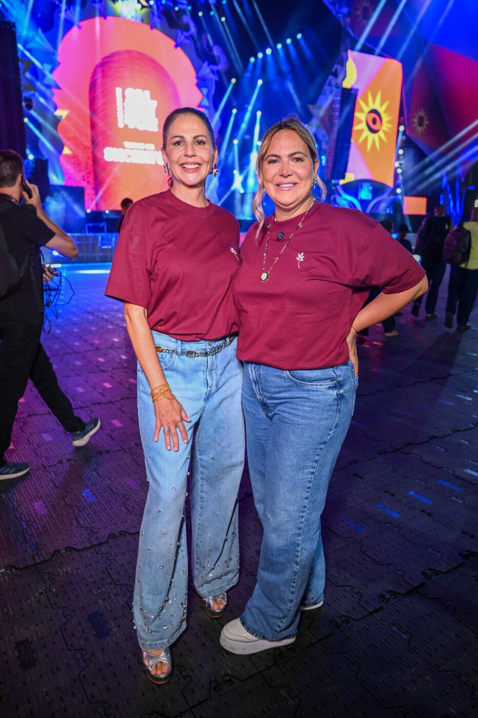 Luciana Villas Boas e Carol Sampaio