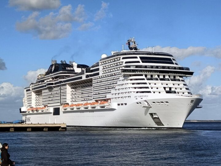 Salvador integra roteiros do maior navio da história do Brasil na temporada 26/27 da MSC