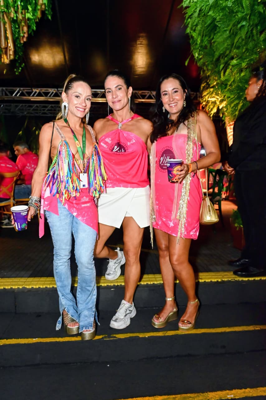 Marcella Petrarca, Rosana Picon e Sabrina Louzada