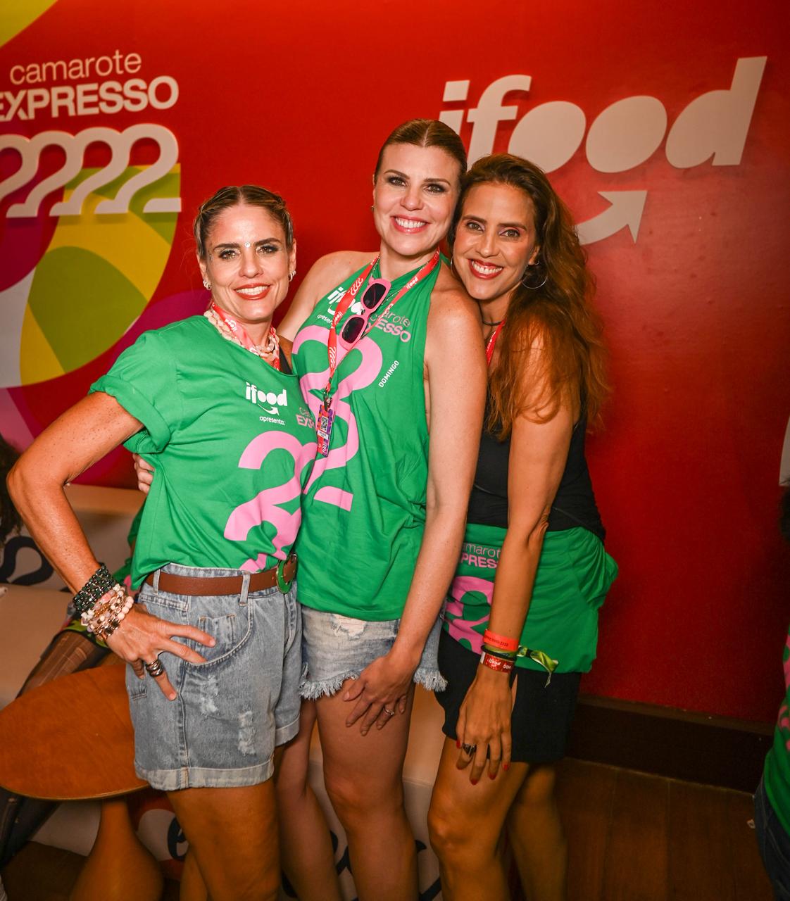 Mariana Caribé, Cecília Lanat e Fernanda Mattos