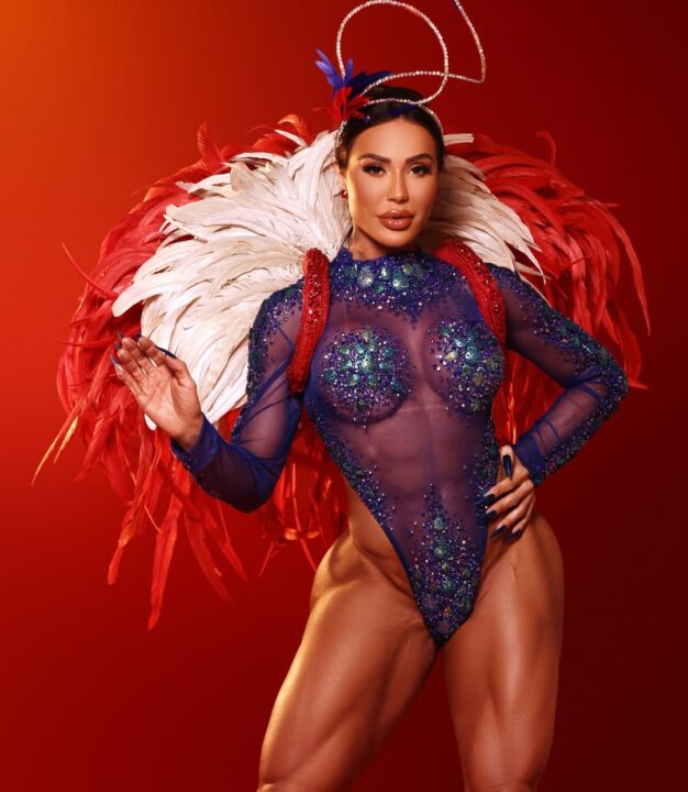 Gracyanne Barbosa celebra retorno à Sapucaí após cirurgia no joelho: ‘Uma vitória’