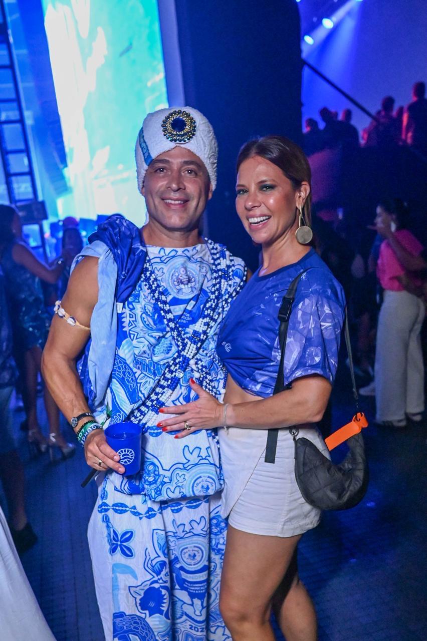 Rôni Cézar e Camila Marinho