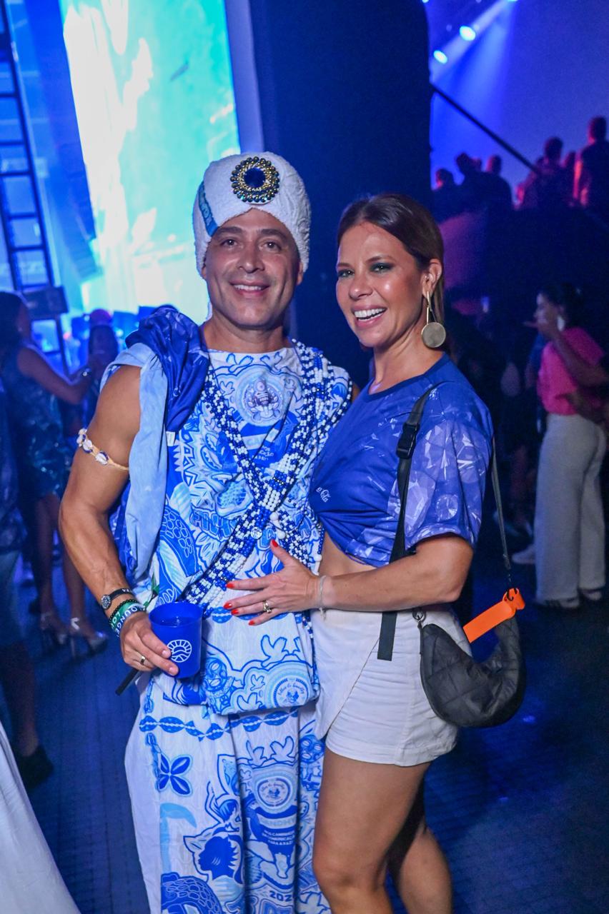 Rôni Cézar e Camila Marinho