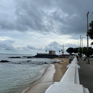 Salvador terá semana de chuva e tempo instável; veja a previsão até domingo (1º)