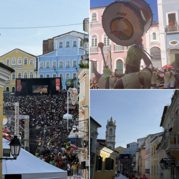 Olodum reúne multidão em novo show potente no Pelourinho