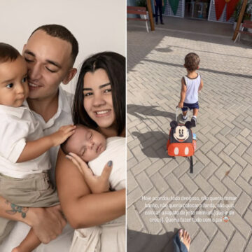 Ary Mirelle desabafa sobre adaptação do filho mais velho na escola: “30 minutos chorando”