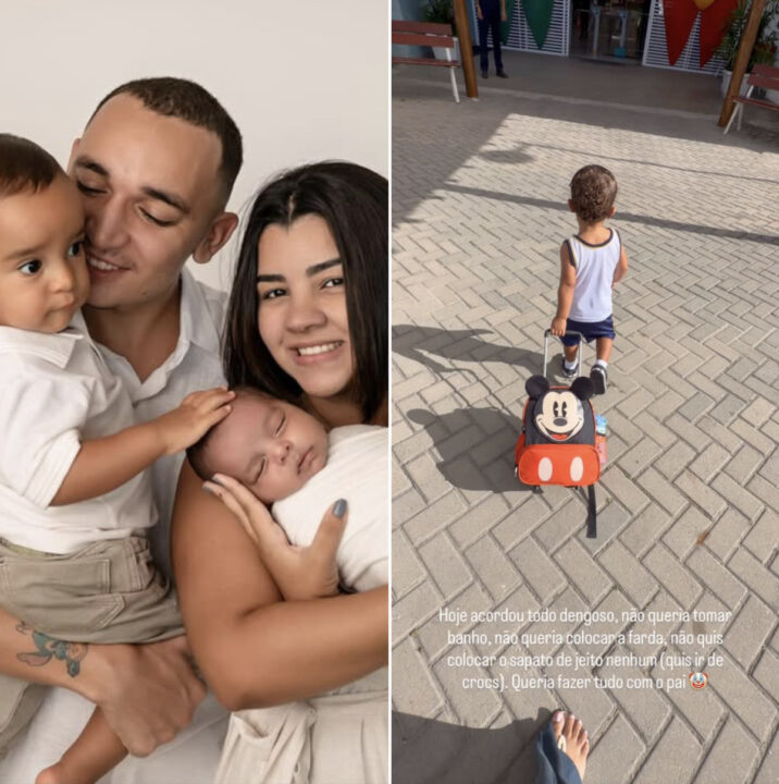 Ary Mirelle desabafa sobre adaptação do filho mais velho na escola: “30 minutos chorando”