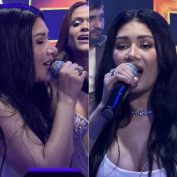 Afastada dos palcos, Simaria solta a voz em aniversário de influenciadora; veja