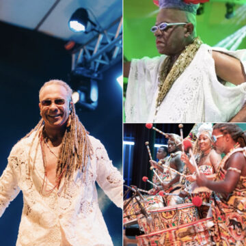 Ara Ketu recebe Cortejo Afro e Ilê Aiyê em último ensaio antes do Carnaval
