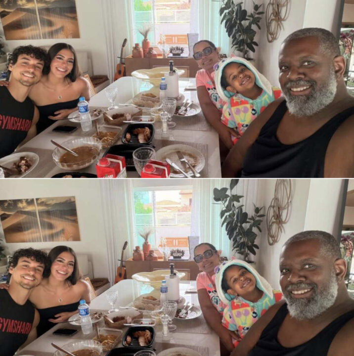 Filho de Xanddy e Carla Perez curte almoço especial com a noiva e a família do cantor Péricles