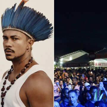 Com show do rapper Xamã, festival inédito no sul da Bahia supera 20 mil visitantes