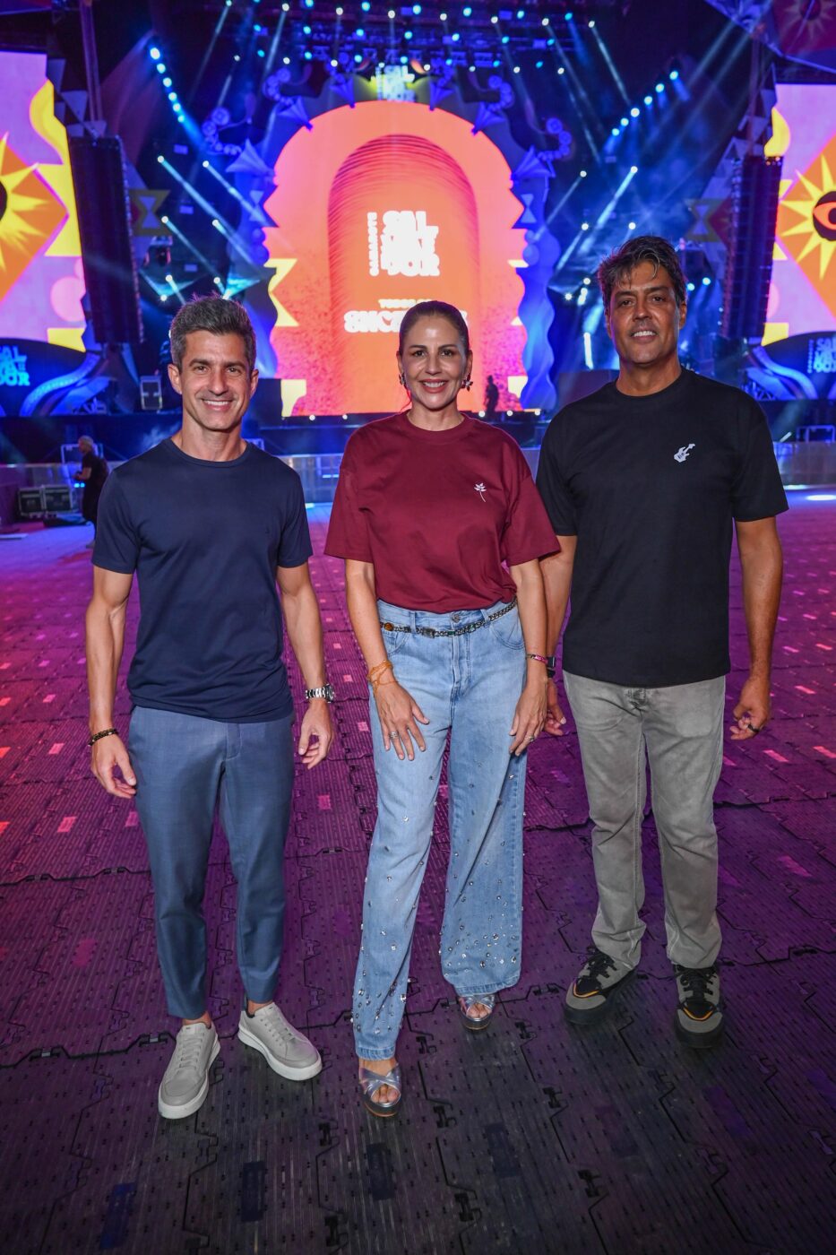 Luis Eduardo Magalhães Filho, Luciana Villas Boas e Paulo Goes