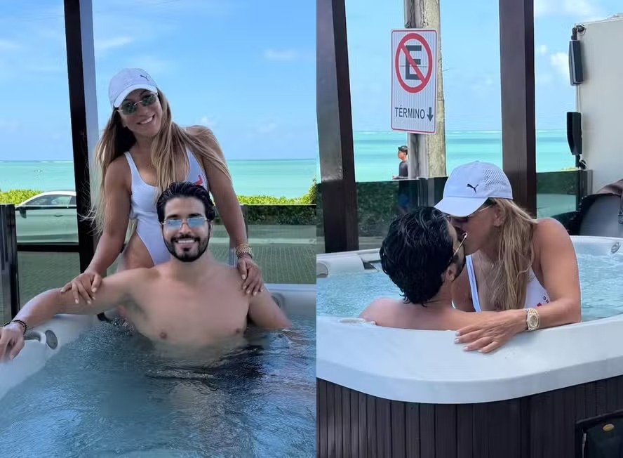 Ex de Hulk, Iran Ângelo posta em clima de romance com namorado na Paraíba