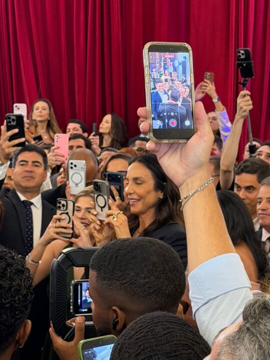 Ivete Sangalo prestigia posse de José Rotondano como presidente do TJBA