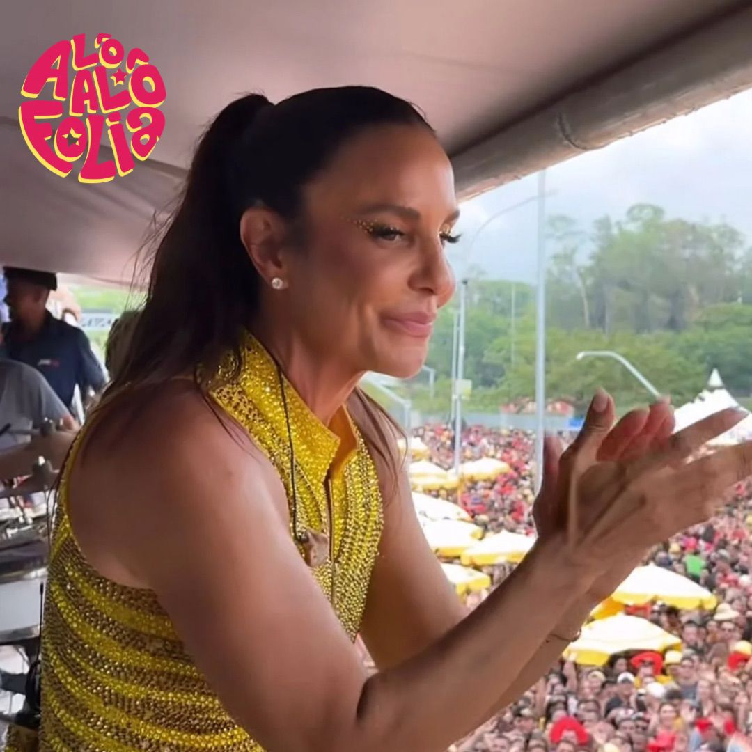 Ivete Sangalo leva multidão à estreia no Carnaval de rua de São Paulo