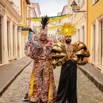 Meninos Rei homenageiam blocos afro baianos no Baile da Vogue 2026