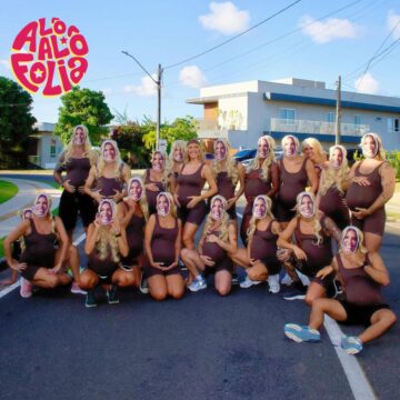 Grávida, Lore Improta desiste de curtir Pipoco na rua, mas amigos dão ‘jeitinho’ de homenageá-la; confira