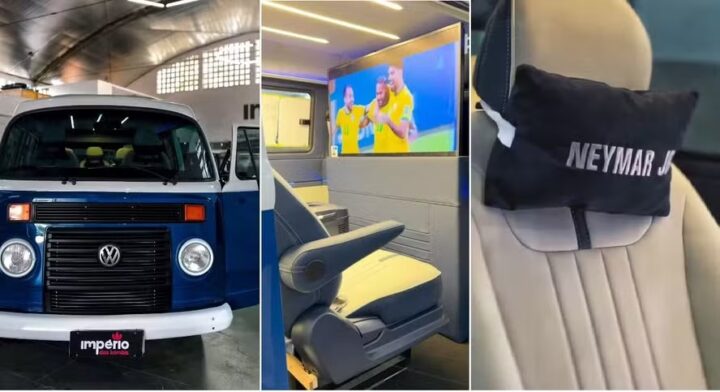 Filomena: saiba quanto custa e os detalhes da nova Kombi de Neymar