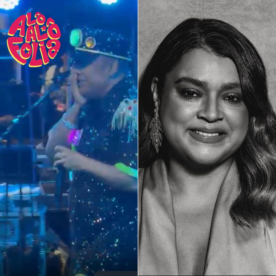 Márcio Victor se emociona e homenageia Preta Gil no Carnaval de Salvador; veja vídeo