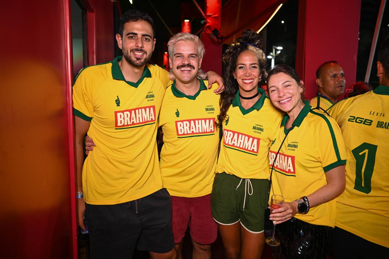 Guilherme Almeida, Henrique Martins, Raissa Couto e Raissa Dubena