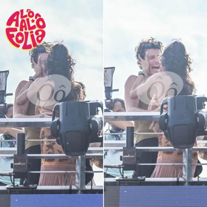 Shawn Mendes e Bruna Marquezine dão beijão no Carnaval de Salvador; veja fotos exclusivas