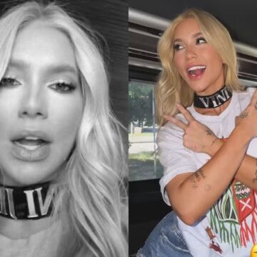 Virginia Fonseca usa coleira com nome de Vini Jr.: ‘Acho que sou louca mesmo’
