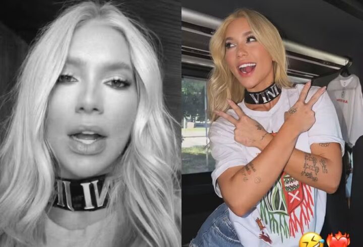 Virginia Fonseca usa coleira com nome de Vini Jr.: ‘Acho que sou louca mesmo’