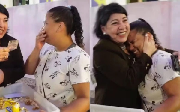 Roberta Miranda surpreende ambulante, compra toda a pipoca e paga R$ 800