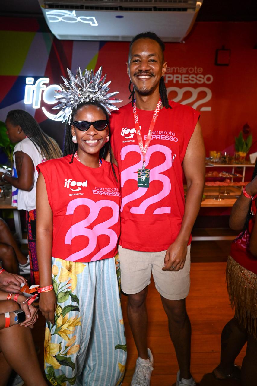 Monique Evelle e Lucas Santana