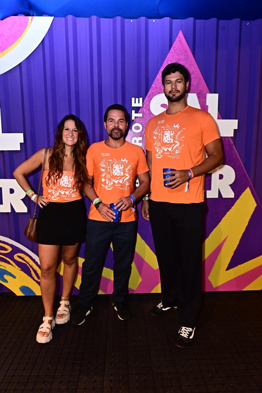 Roberta Freitas, Sávio Brito e David Rodrigues