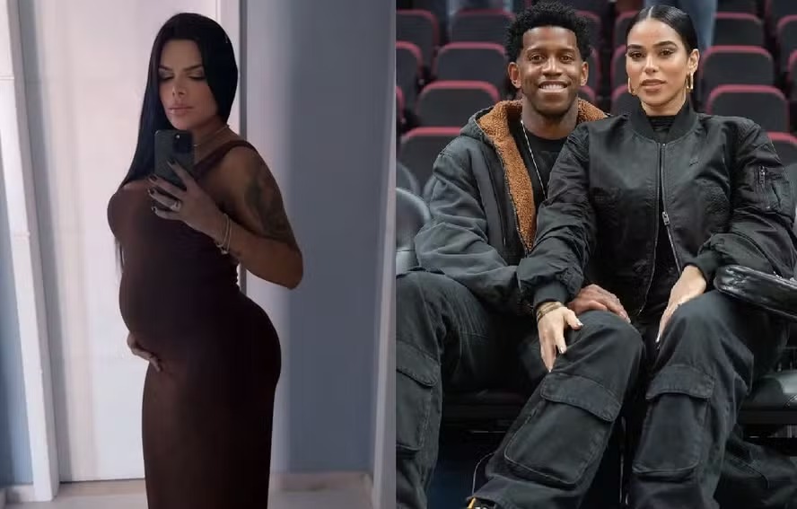 Grávida de ex-zagueiro do Corinthians detona ex-BBB e alega abandono de filho: ‘É igual a ele’