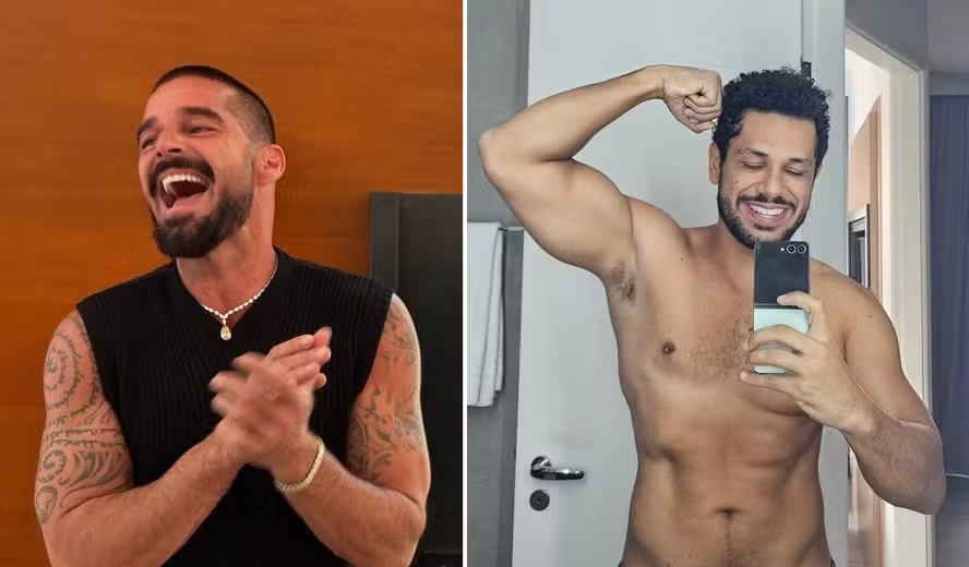 Após Carnaval no Rio, Ricky Martin reage a foto de Amaury Lorenzo de sunga