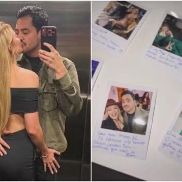 Filho de Leonardo, Matheus Vargas ganha surpresa romântica de namorada: ‘Não tem preço’