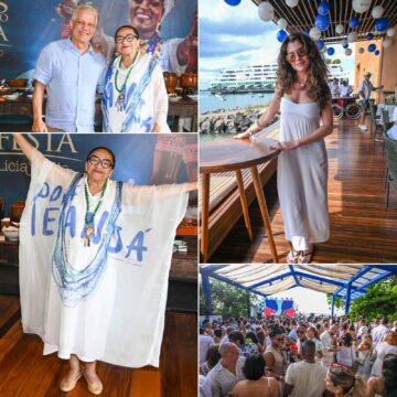 Licia Fábio promove festa para celebrar Iemanjá em Salvador; veja fotos