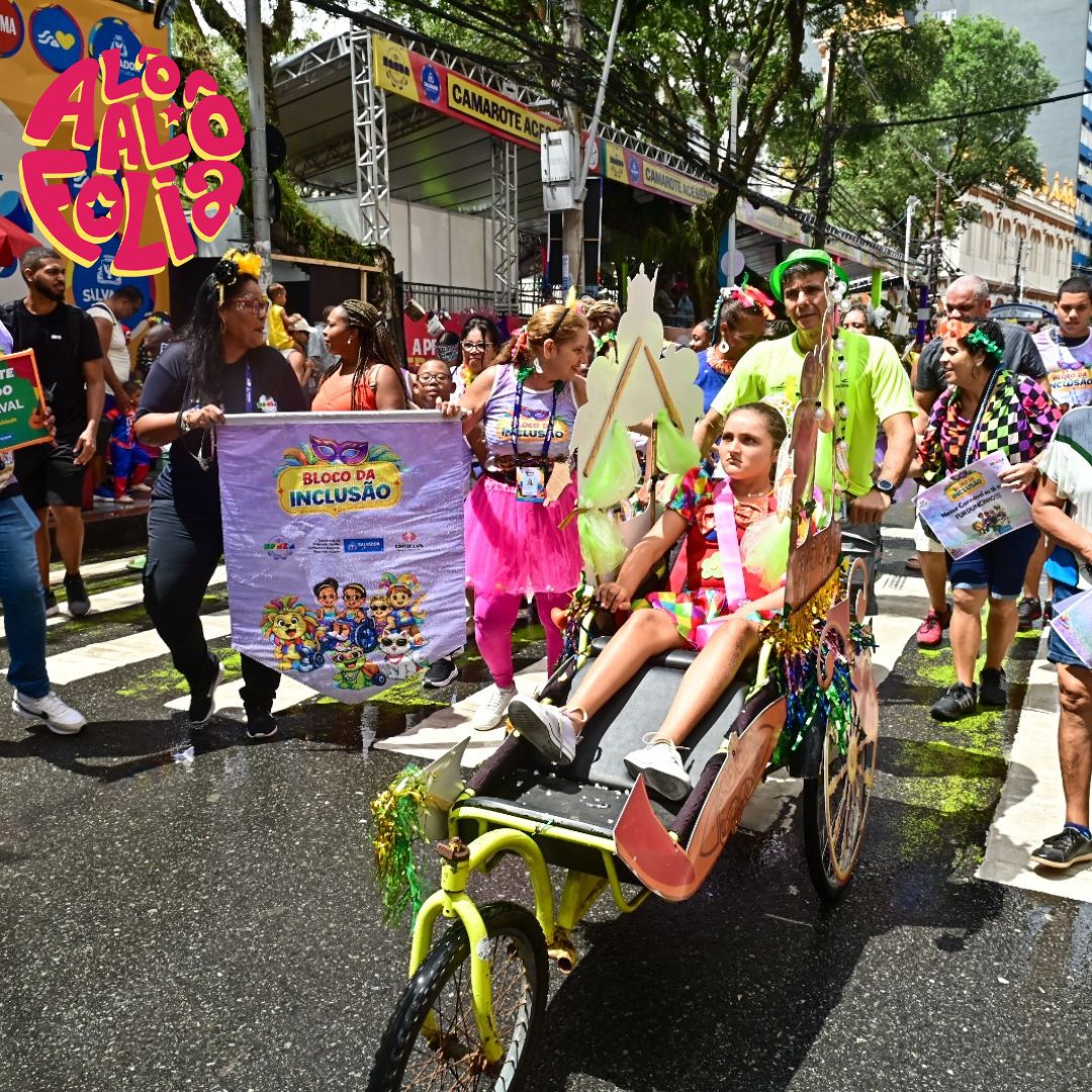 Primeiro bloco para pessoas com deficiência leva alegria e inclusão para o Carnaval de Salvador