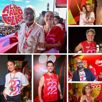 Último dia do Camarote Expresso 2222 recebe Gilberto Gil, Mariana Ximenes, Michel Alcoforado e mais; veja fotos