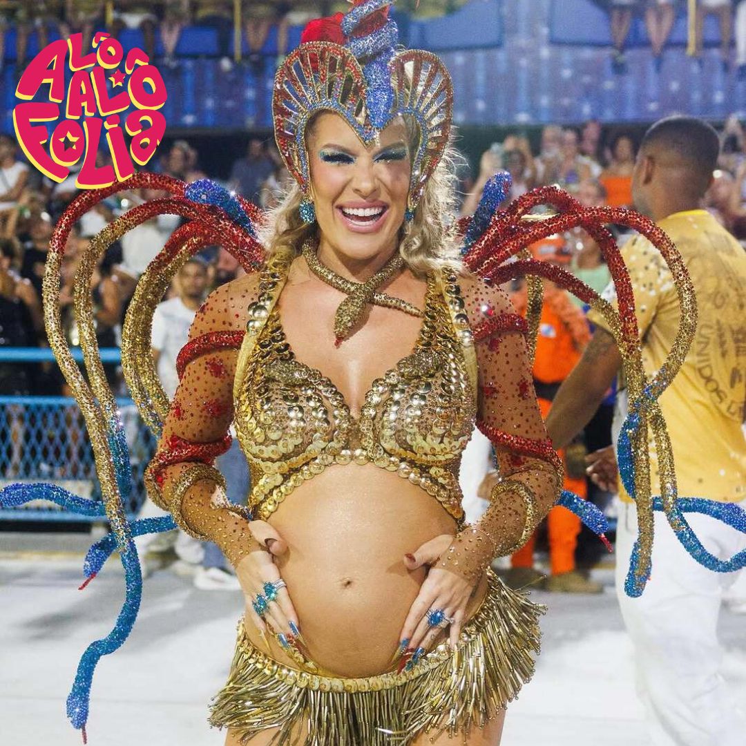 Após brilhar como musa, Lore Improta revela se toparia ser rainha de bateria da Viradouro