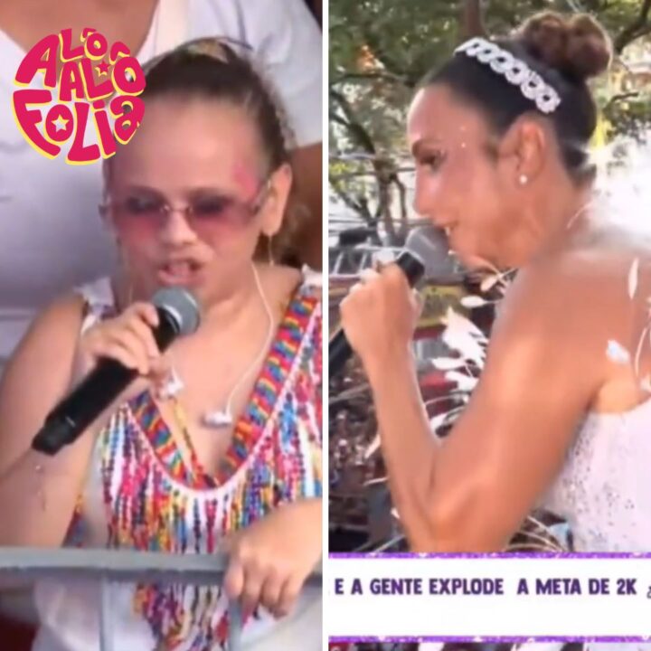 Ivete Sangalo viraliza após cantar com cantora mirim PCD no Carnaval de Salvador